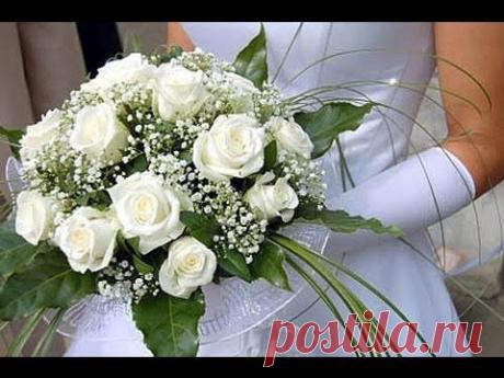 Свадебный букет - как сделать? Robinzon.TV - YouTube