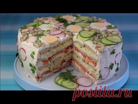 Сэндвич-торт (рецепт с видео)Жизнь Женщины