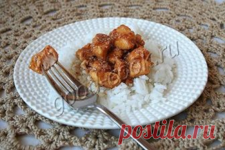 курица из Айовы с кунжутом. Рецепт приготовления