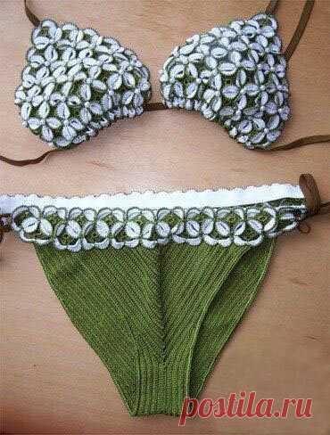 Купальники крючком. Схемы и описание. | Галина Knitting | Яндекс Дзен