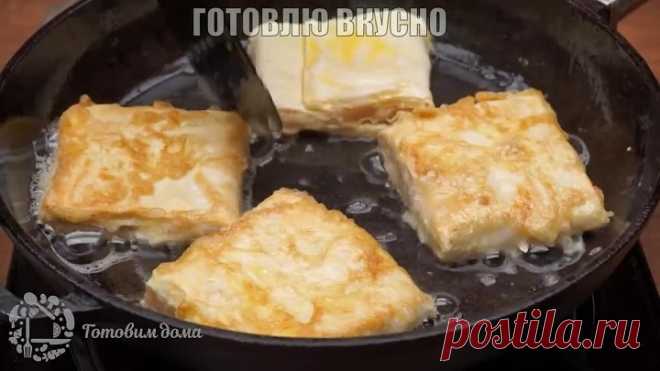 Пирожки без теста c мясом