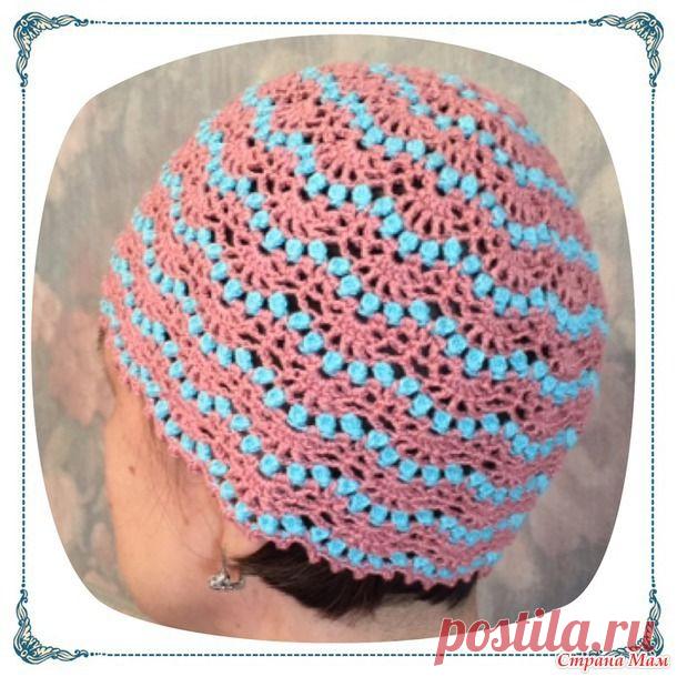 Летняя шапочка по мотивам шляпки "Вероника" от LimaGi (Марии Трикоз) - В.Г.У. - Вязаные Головные Уборы - Страна Мам