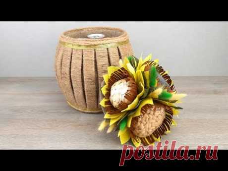 Шикарный подарок на День Рождения! Бочка с Сюрпризом внутри!