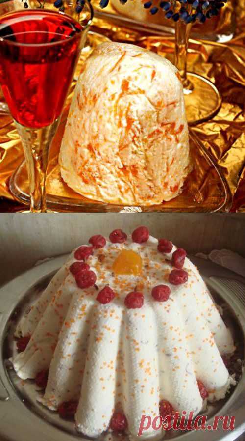 Пасха «Красная» с курагой и цедрой – рецепт с фото / Простые рецепты