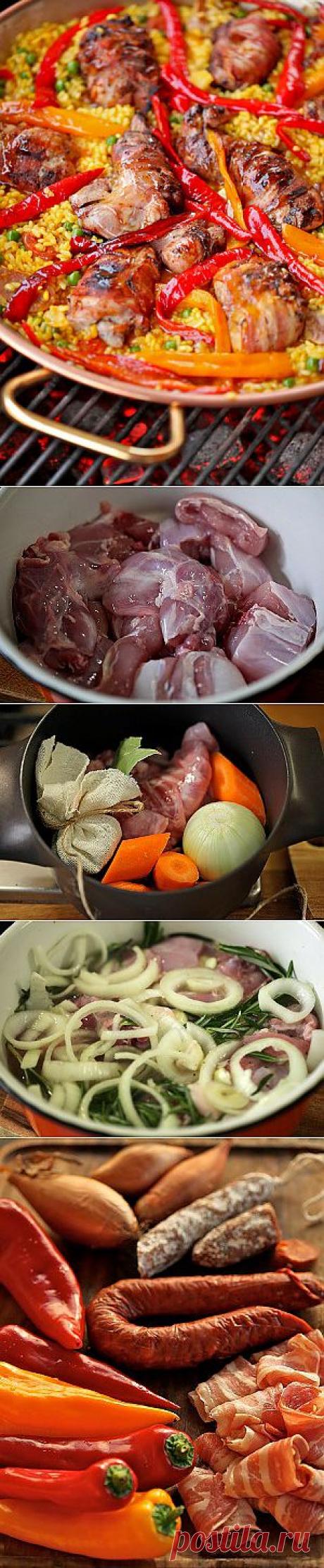 Паэлья с кроликом-гриль - Рецепты с фото пошагового приготовления на Фото-Рецепты. ру