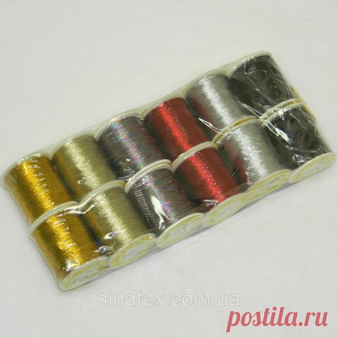 Нитка Люрекс 100м., Разноцветные — в Категории 