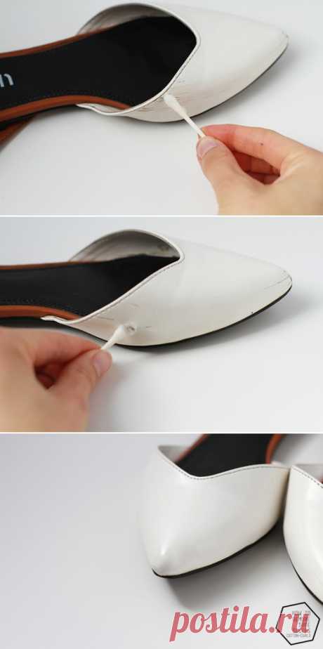 How to easily remove scuffs from shoes