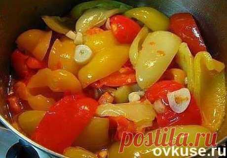 Перец маринованный половинками за 15 мин - Простые рецепты Овкусе.ру