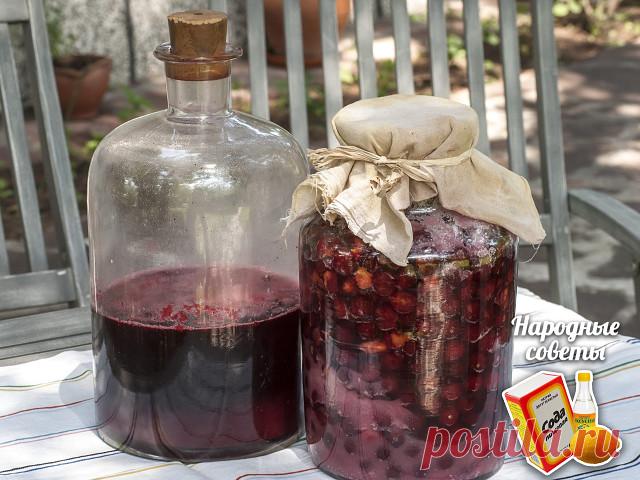 Бабушкин рецепт вина из варенья