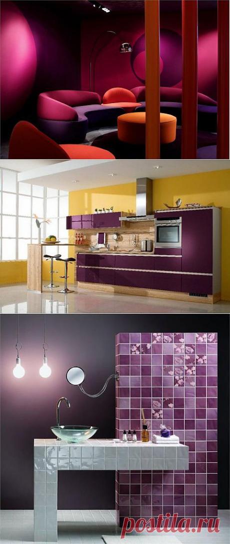 (+1) - Особенности фиолетового цвета | УЮТНЫЙ ДОМ | советы