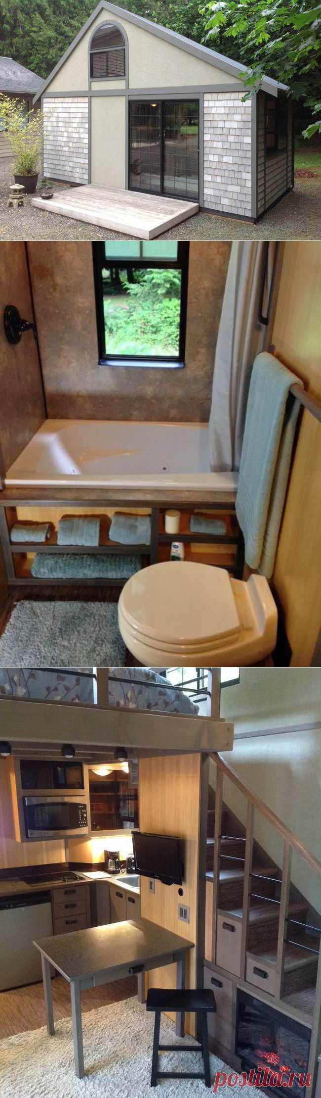 Крохотный и уютный домик
