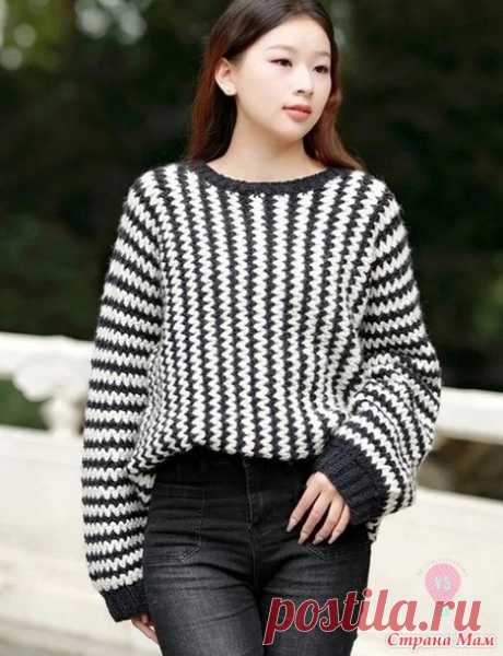 Джемпер Moon Shadow. - Все в ажуре... (вязание крючком) - Страна Мам