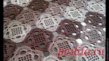 Вяжем одеяло для новорожденного &quot;Сладкий сон&quot;