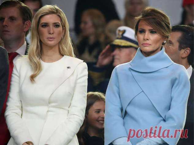 Соперницы или подруги? О чем говорит язык тела Мелании и Иванки Трамп | Люблю Себя