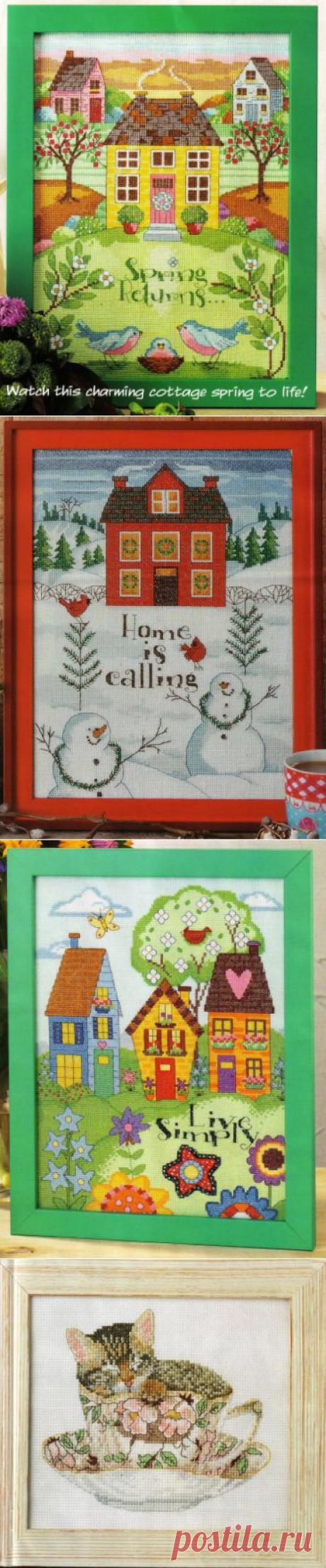 Всяко-разно Часть 4 / Вышивка / Схемы вышивки крестом