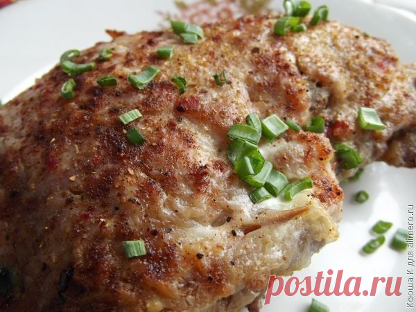 Мясо с луком "Кармашки"