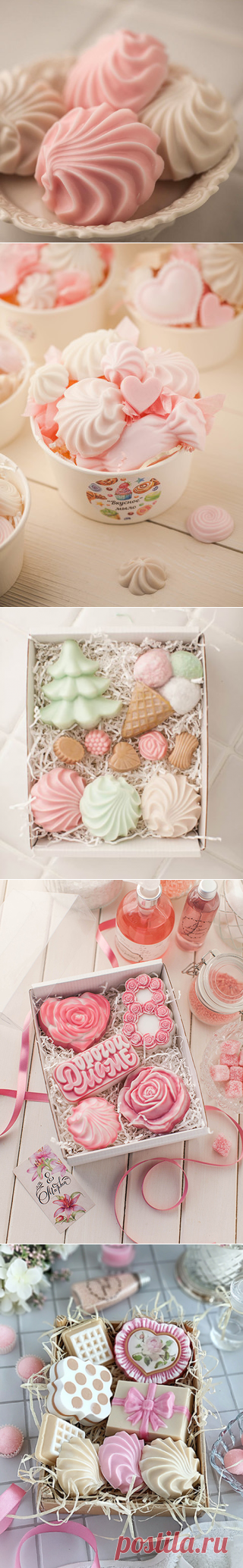 Зефир, пластиковая форма для мыла (+видео)