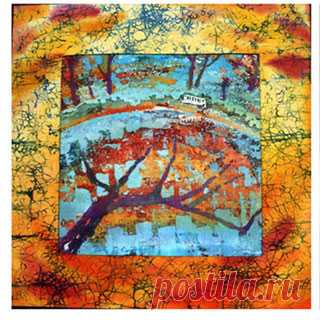 Бурова Ольга. Галерея. Батик.