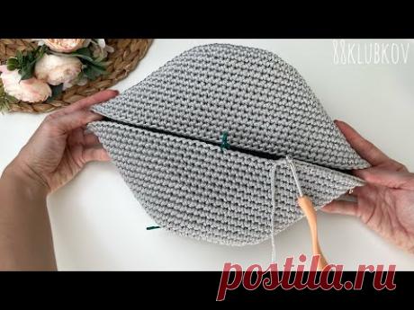 Подруга отдала 95.000₽, у Вас она будет бесплатно 😍 МК мини сумка - клатч крючком с фермуаром!