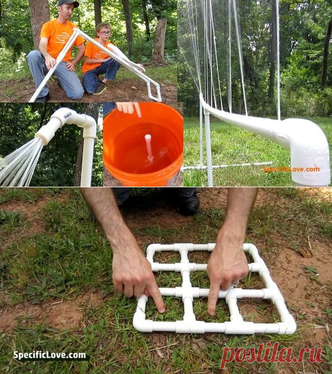 10 самоделок из ПВХ- трубы