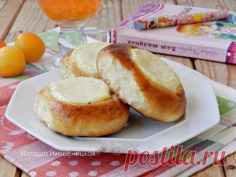 Очень вкусные, пышные и ароматные домашние ватрушки с творогом
