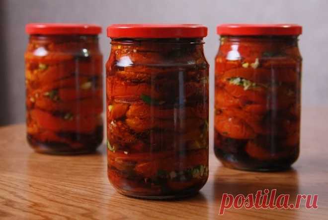 Помидоры по-корейски на зиму - быстрый фото рецепт приготовления