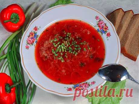 Постный борщ | ДОМАШНЯЯ ЖИЗНЬ