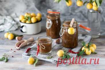 Аджика из желтой сливы на зиму — Journal women
