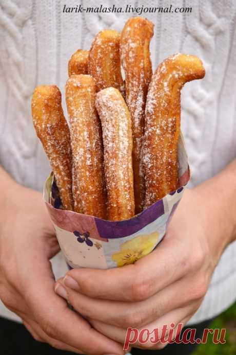 Чуррос (Churros) — рецепт с пошаговыми фотографиями