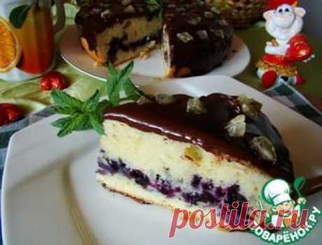 Черничный кекс - кулинарный рецепт