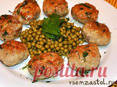 Картофельно-мясные котлетки (фрикадельки) » Всем За Стол!