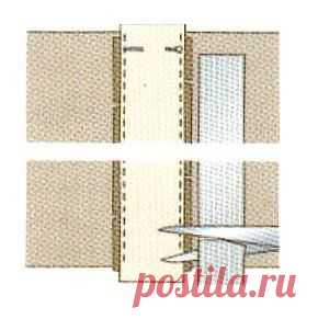 Описание выполнения корсетного шва.