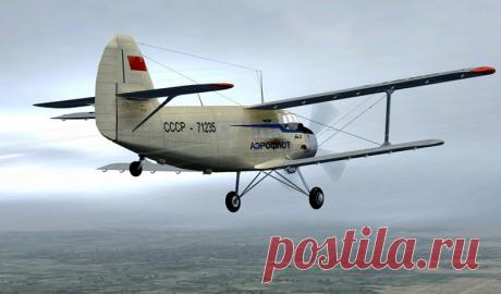 Советский Ан-2: единственный в мире биплан, который умеет летать хвостом вперед