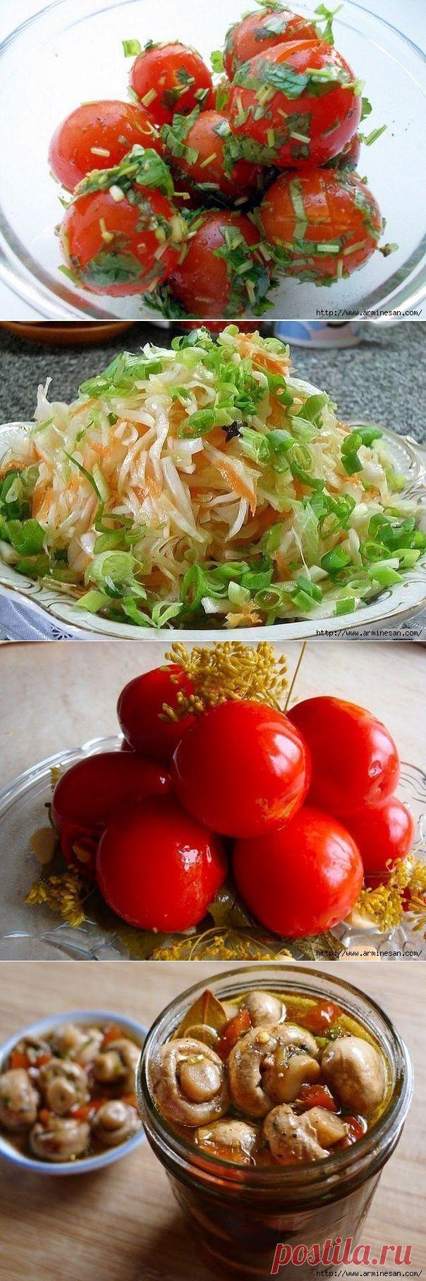 Подборка быстрых домашних заготовок! .