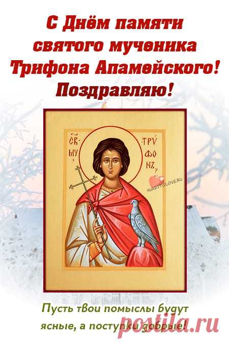 Картинки на Трифонов день: открытки с надписями на 14 февраля 2024