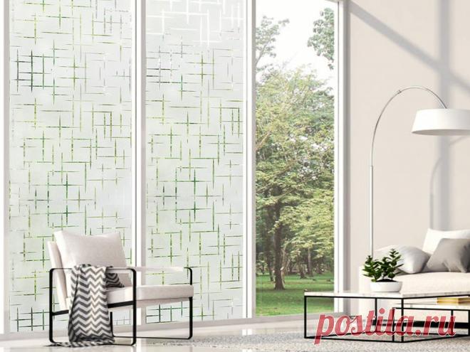 3D декоративное окно самоклеящаяся пленка конфиденциальности, анти УФ оконная тонировка стеклянная наклейка конфиденциальная стеклянная тонировка для окон домашнего офиса on AliExpress