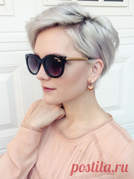 25 Perfect Grey Short Hairstyles Ideeën voor vrouwen - Trend Kapsels, Haarstijlen, Eenvoudige Haarstijlen