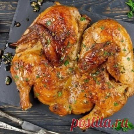 Курица по-аджарски.
