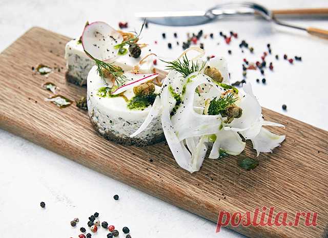 Сочетание несочетаемого: соленый чизкейк с селедочным ремуладом / Surfingbird - проводи время с пользой для себя!