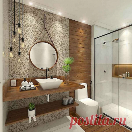 Идеи дизайна ванной комнаты | Метрикс Development | Дзен