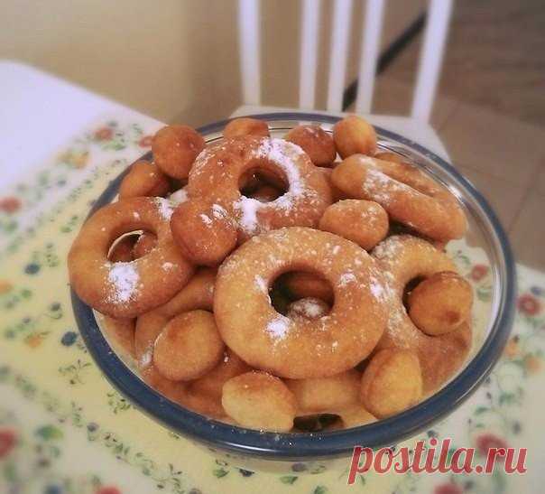 пышки на сгущёнке