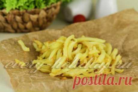 Картофель фри в домашних условиях на сковороде