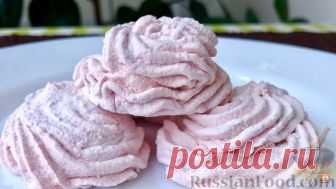 Рецепт: Яблочно-клубничный зефир на RussianFood.com