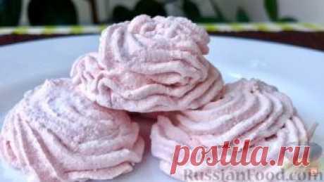 Рецепт: Яблочно-клубничный зефир на RussianFood.com