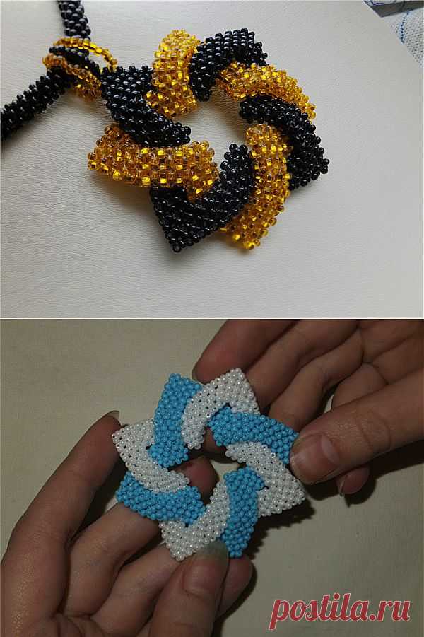 Подвеска из бисера.