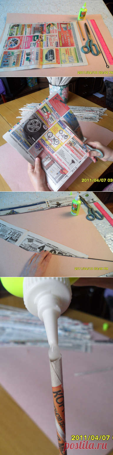 МАСТЕРИЦА - Просмотр темы - МАСТЕР-КЛАСС ПО РАБОТЕ С БУМАГОЙ (плетение)