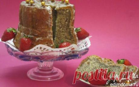 Банановый кекс с маком | Кулинарные рецепты от «Едим дома!»