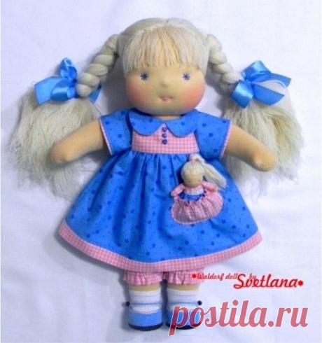Вальдорфские куклы. Мастер-класс от Алены Василь. | Подружки