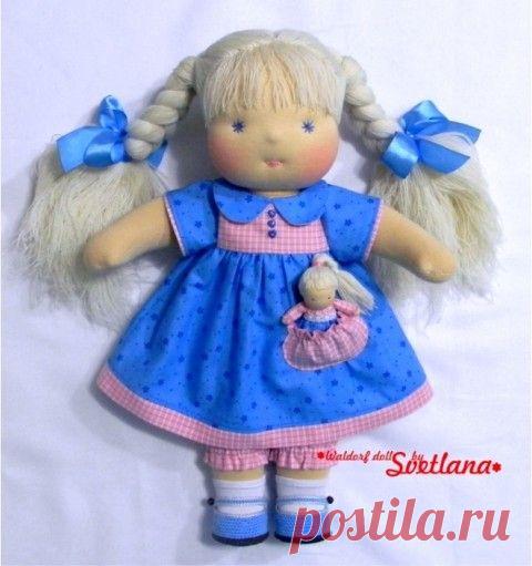 Вальдорфские куклы. Мастер-класс от Алены Василь. | Подружки