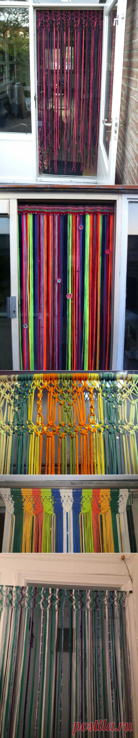 Crea bonitas cortinas con trapillo para tu hogar muy simples paso a paso